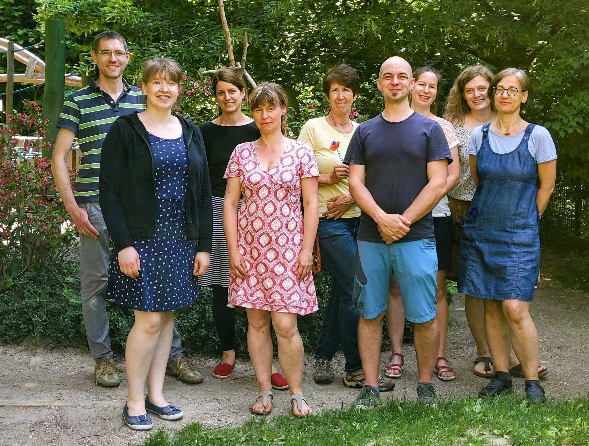 Foto der Mitarbeiterinnen und Mitarbeiter