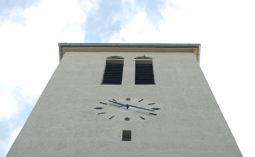 Turm der Trinitatiskirche zu Leipzig Anger-Crottendorf, Foto: Norman Jäckel